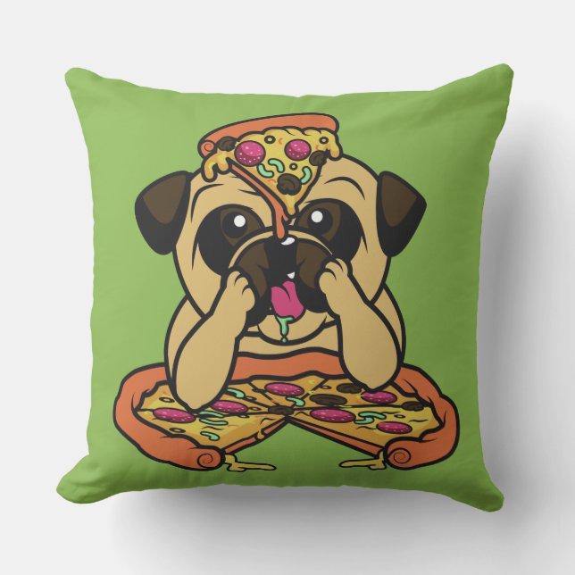 Almofadas de lançamento de pizza (Frente)