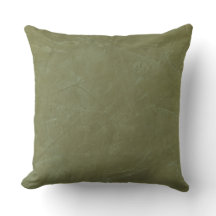 Almofadas de lançamento verde toscano