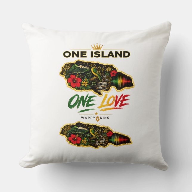 Almofadas de Luxo da Jamaica  (Frente)