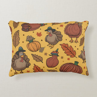 Almofadas de travesseiro para celebrar o Dia de Aç