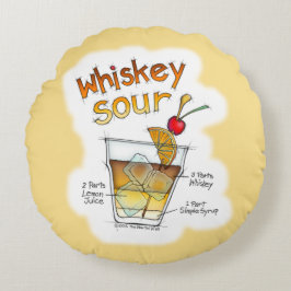 ALMOFADAS REDONDAS - RECEITA DE COquetel WHISKEY S