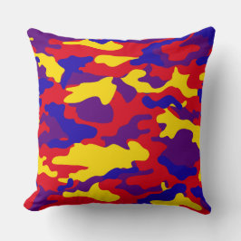 Almofadas Vibrantes de Camuflagem