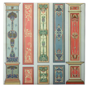 Almofade o design, placa XII "do plutônio do