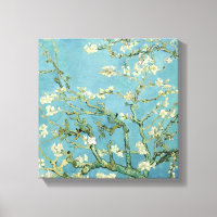 Almond Blossom por Van Gogh Fine Art Canvas Print
