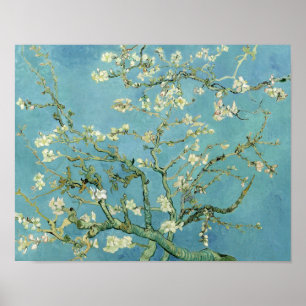 Almond Blossom por Van Gogh Poster Impressão de a