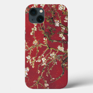 Almond Blossoms Red Vincent van Gogh Art Painting