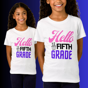 Alô, 5º ano, De Volta À Camiseta Da Escola