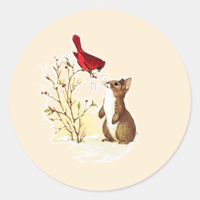 Alô adesivos de bunny (Frente)