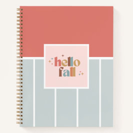 Alô Fall Retro Typografia Striped