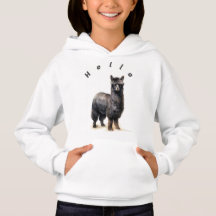 Alô Lama da Criança Unisex Personalizada. Llama