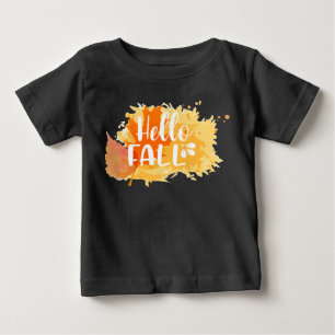 Alô, tenda de criança, camisa de outono de criança