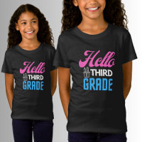 Alô, Terceiro Ano, De Volta À Camiseta Da Escola