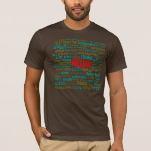 Alô (vários idiomas) - Camisa