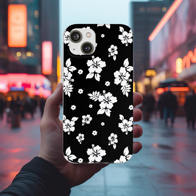 Aloha Black Classic Hawaiian - Padrão Invisível (Criador carregado)