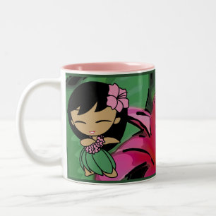 "Aloha caneca do Plumeria dos méis"