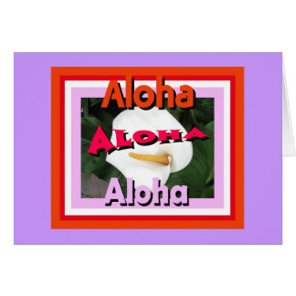 Aloha cartão
