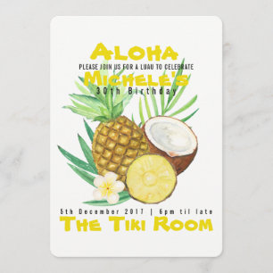 Aloha, Convite Tropical de Abacaxi