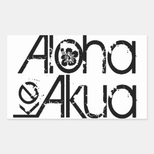 Aloha etiquetas do KE Akua