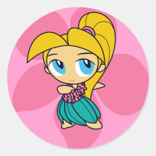 "Aloha etiquetas dos méis" no rosa