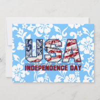 Aloha EUA Convites de festas Florais havaianos