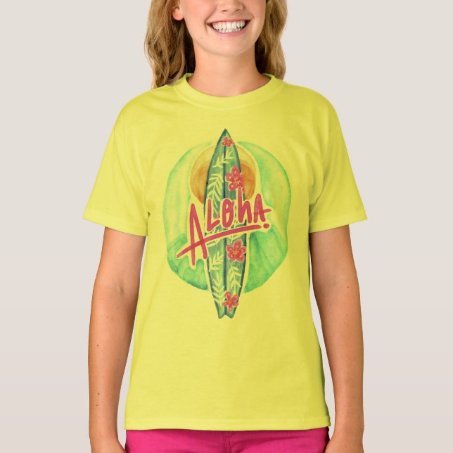 Aloha Havaiana Surfer shirts e jaquetas (Frente)