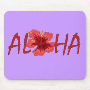 Aloha Hibiscus mousepad