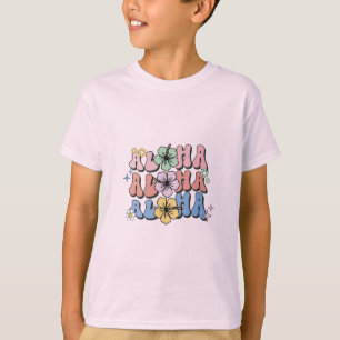 Aloha Kids, Camisa Havaí, Crianças De Vacinação Ha