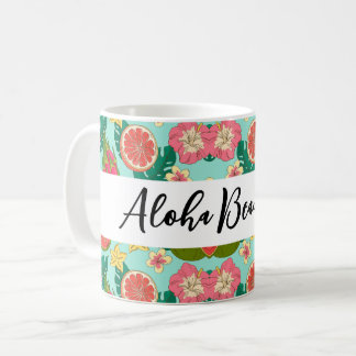 Aloha Linda Caneca Cerâmica
