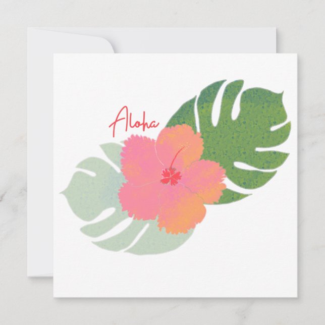 Aloha Notecard (Frente)
