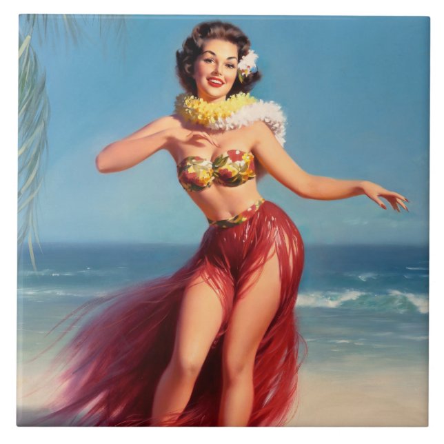 Aloha Pin Up (Frente)