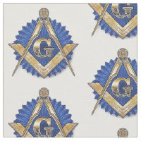 Alojamento azul do tecido maçónico do Freemason