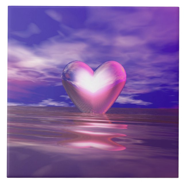 Alojamento de Coração Rosa (Frente)