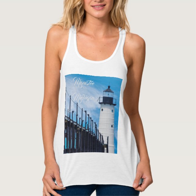 Along Manistee Tank Top (Frente)