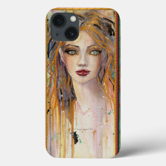 Aloof Beautiful Woman Fantasy Abstract Art