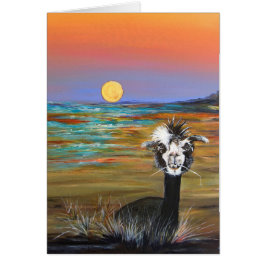 Alpaca - Cartão de nota de Vincent