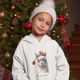 Alpaca de Natal bonito, personalizado