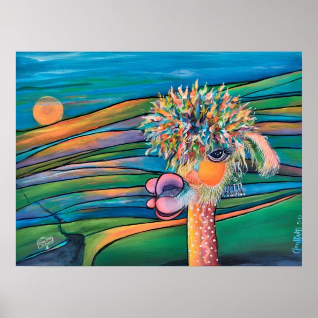 Alpaca-Kathleen Poster (Frente)
