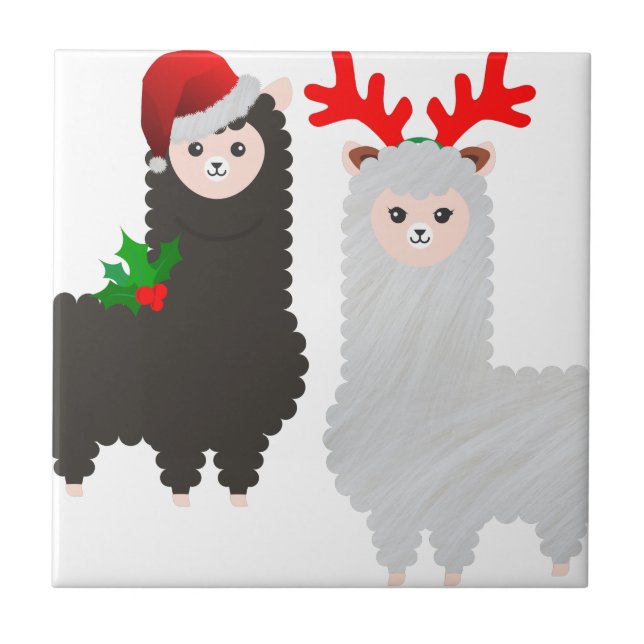 alpacas de renas de natal (Frente)