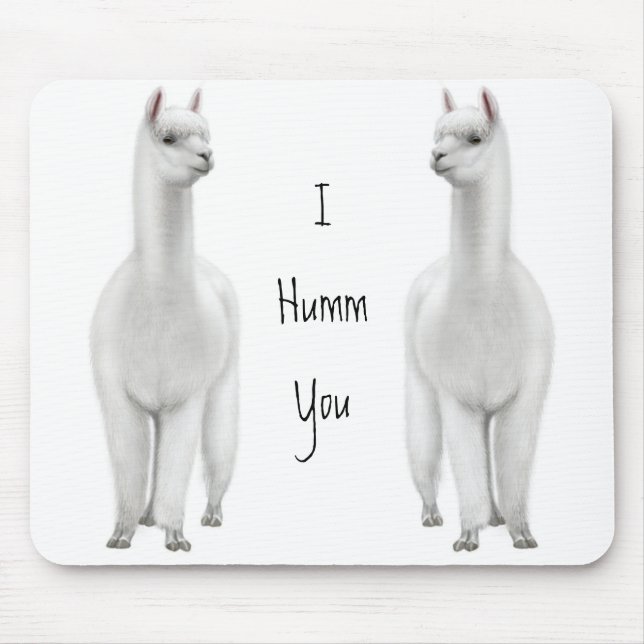 Alpacas Humm Mousepad (Frente)