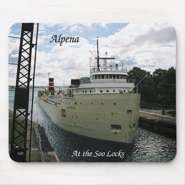 Alpena Soo mousepad (Frente)