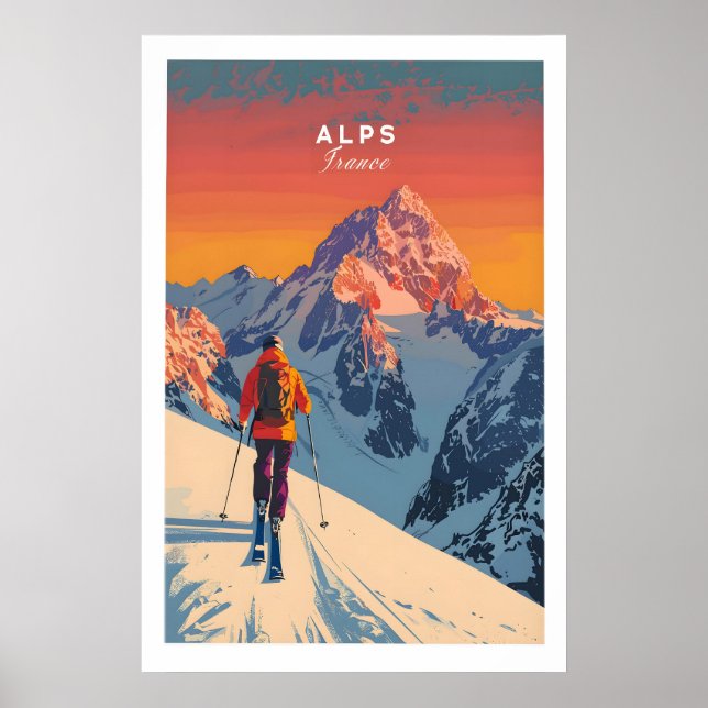 Alpes Impressão França 1 (Frente)