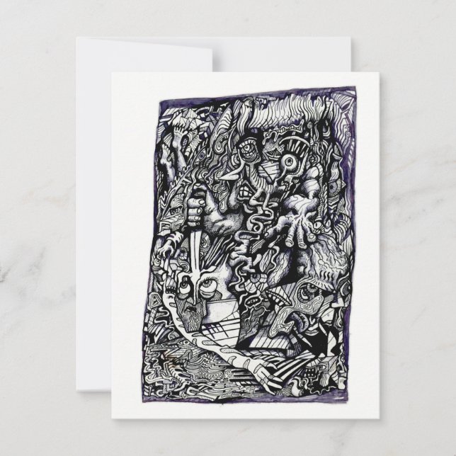 Alpha Warrior, por Brian Benson Flat Card (Frente)