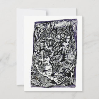 Alpha Warrior, por Brian Benson Flat Card