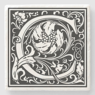 Alphabet - Letra C Porta copos de Pedra da Imagem