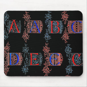 Alphabet Mouse Pad
