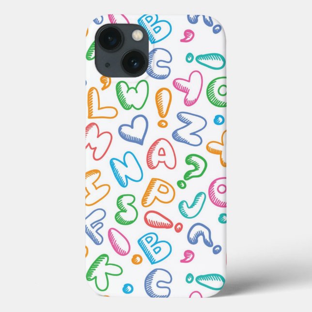 alphabet pattern (Verso)