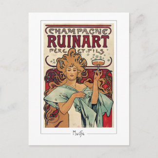 Alphonse Mucha #155 - Cartão postal de arte fina