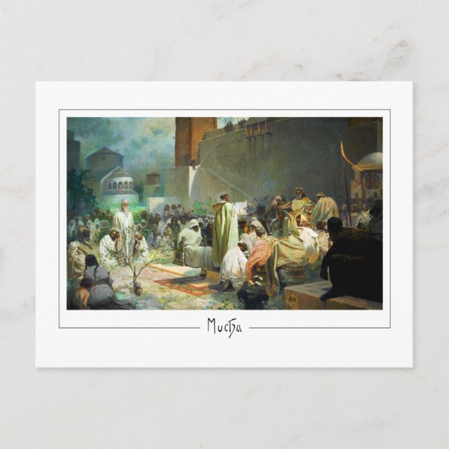 Alphonse Mucha #164 - Cartão Postal de Arte Fina (Frente)
