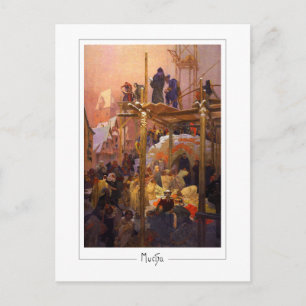 Alphonse Mucha #187 - Cartão Postal de Arte Fina