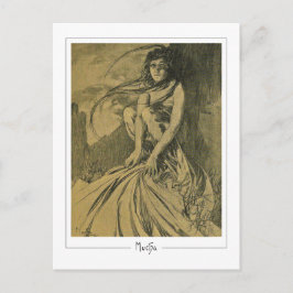 Alphonse Mucha #354 - Cartão Postal de Arte Fina